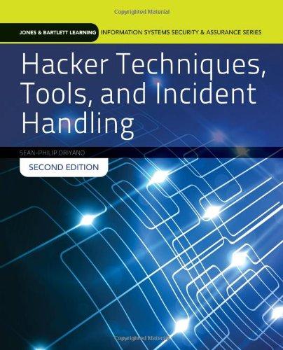 Hacker Techniques Tools and Incident Handling 2 edition